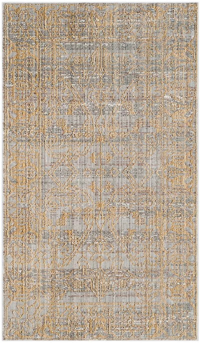Valencia Distressed 3' X 5' Area Rug