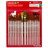 Variety Taklon Brush Super Value Pack by Craft Smart®
