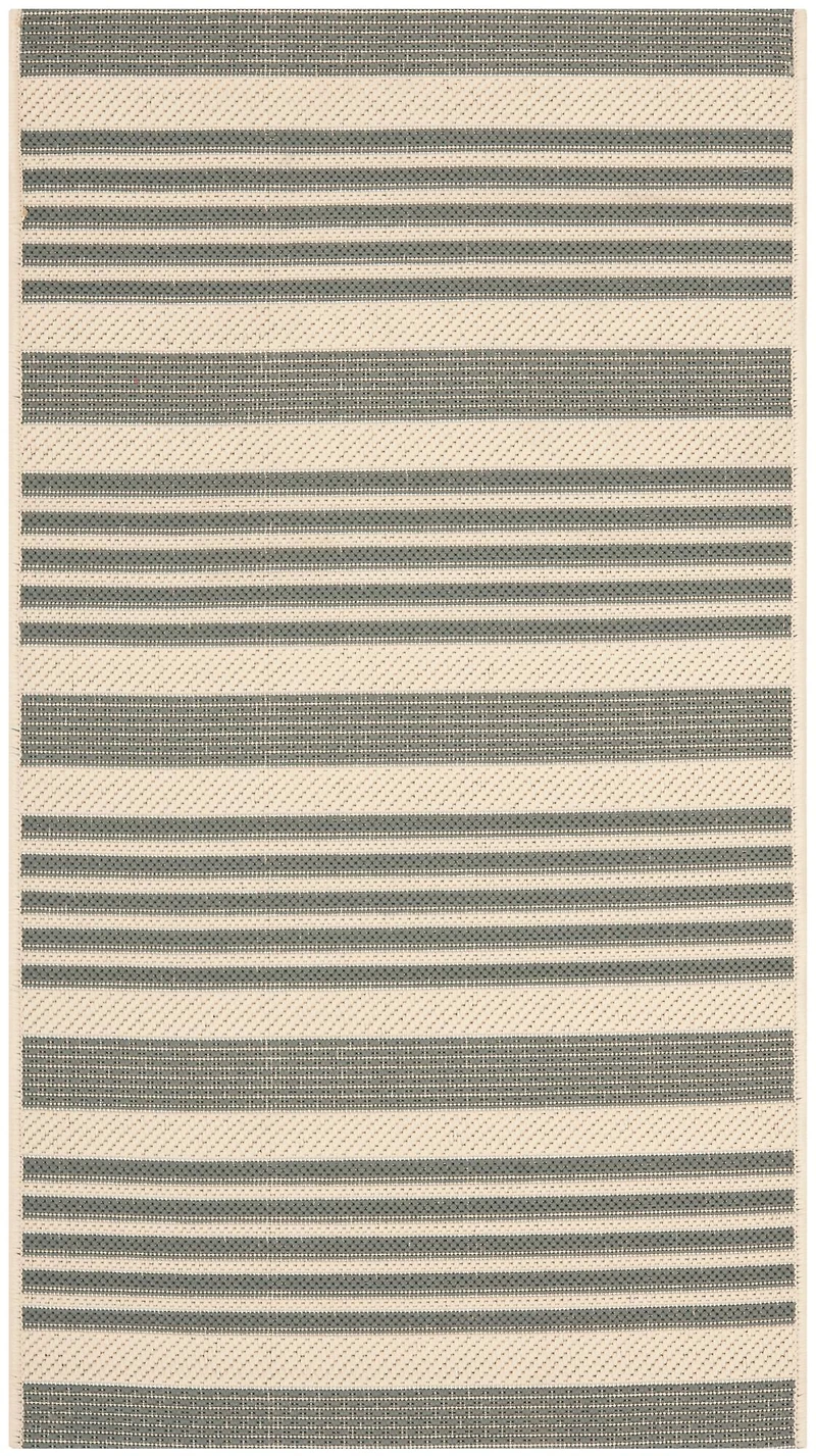 Courtyard Stripe 2' X 3'-7" Accent Rug