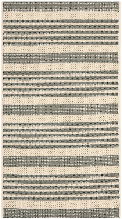 Courtyard Stripe 2' X 3'-7" Accent Rug