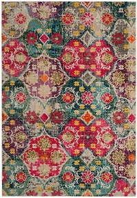 Monaco Modern Floral 4' X 5'-7" Area Rug