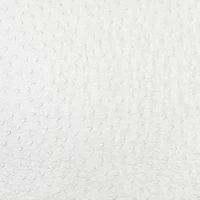 Ostrich Faux Leather Vinyl, Snow White