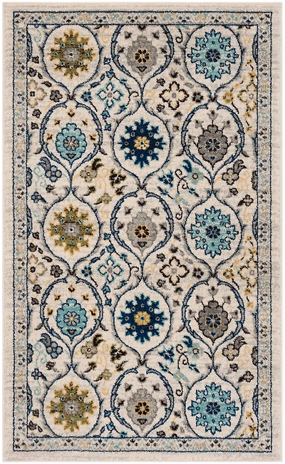 Evoke Floral Medallion 3' X 5' Area Rug