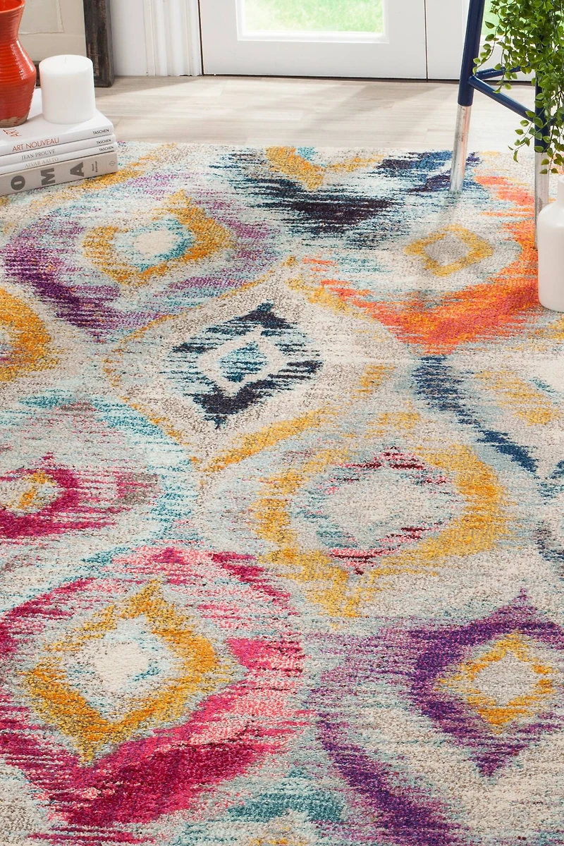 Monaco Mod Geo 3' X 5' Area Rug