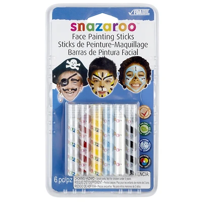 Snazaroo™ Blue Face Painting Sticks Set