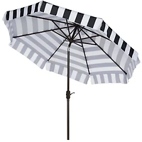 Elsa Fashion Line 9Ft Umbrella in Black & White