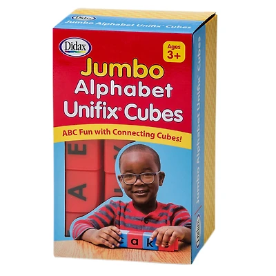 Didax Jumbo Alphabet Unifix® Cubes