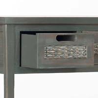 Autumn 3 Drawer Console in French Grey