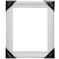 Wide Whitewashed Open Back Frame, 16" x 20" By Studio Décor®