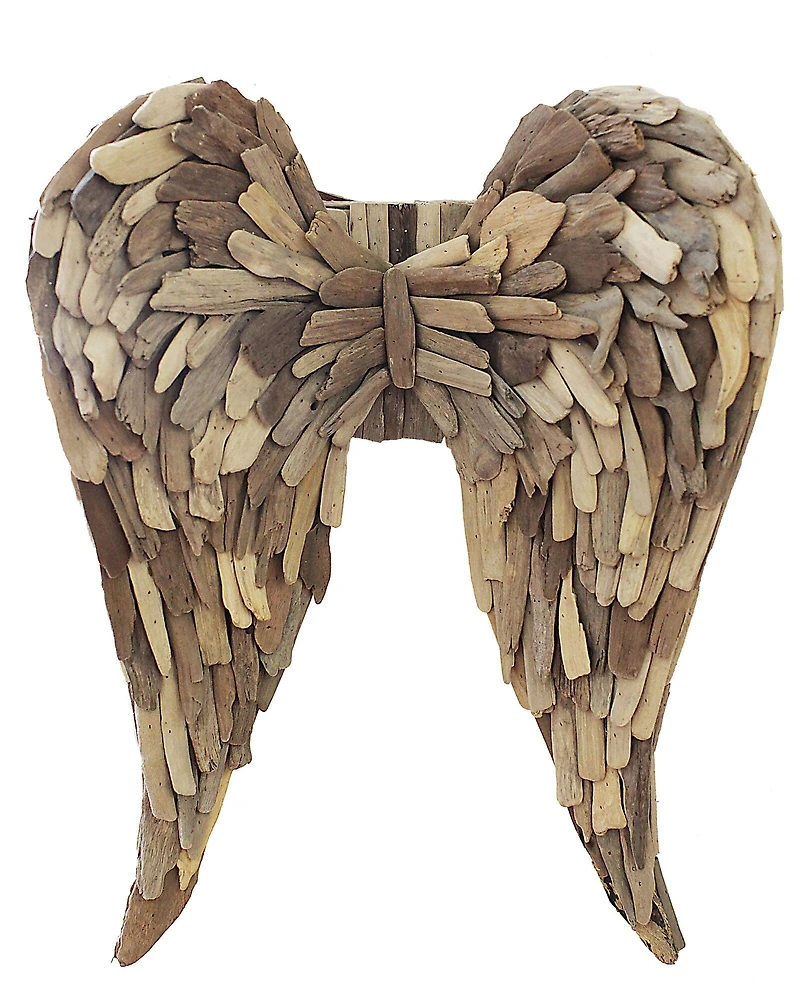 Hello Honey® Driftwood Angel Wings Wall Décor