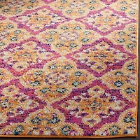 Madison Bohemian Floral 3' X 5' Area Rug