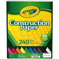 12 Packs: 240 ct. (2,880 total) Crayola® Construction Paper