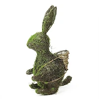 18.5" Grapevine & Moss Standing Bunny Rabbit