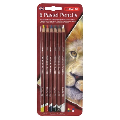 Derwent® Pastel Pencil 6 Color Set