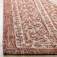 Courtyard Medallion 5'-3" X 7'-7" Area Rug