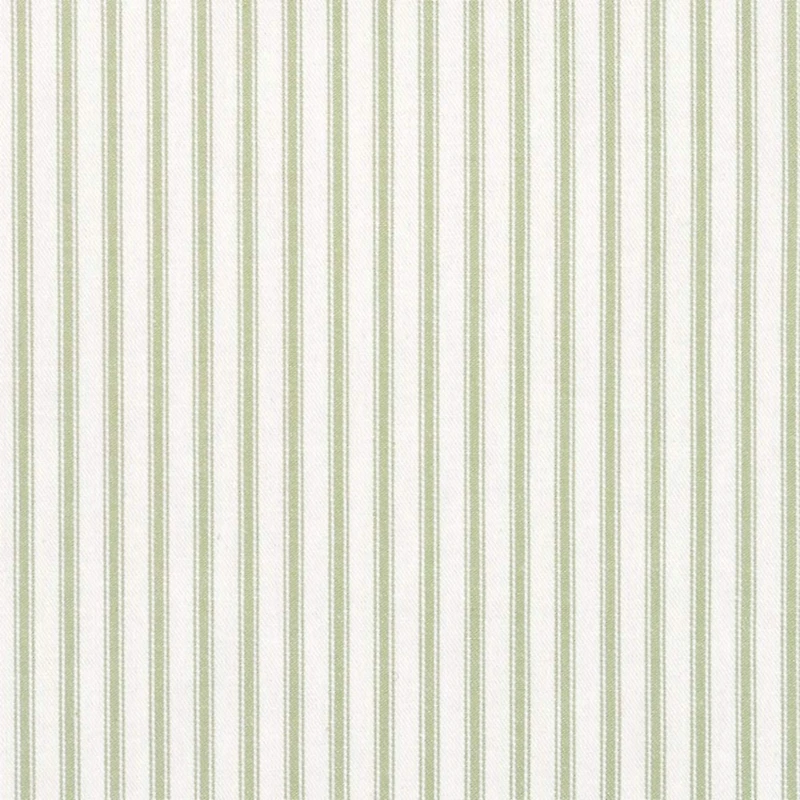 Fern Green Woven Ticking