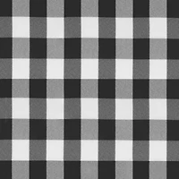 Black Picnic Check Poplin
