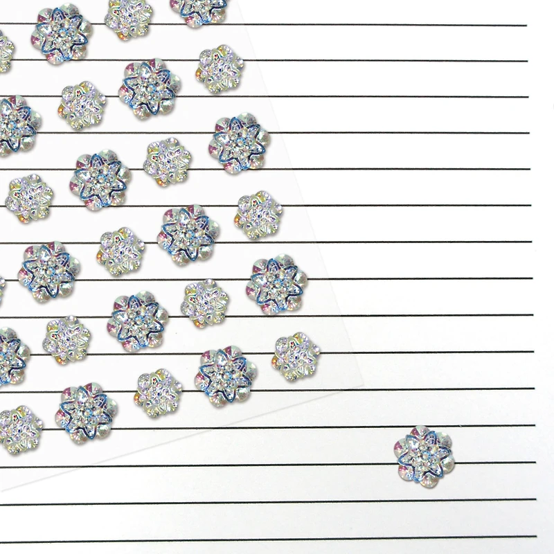 Clear Iridescent Floret Bling Stickers By Recollections™