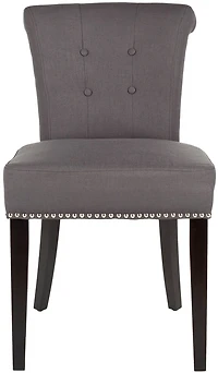 Sinclair Ring Chair Set of 2 in Gray