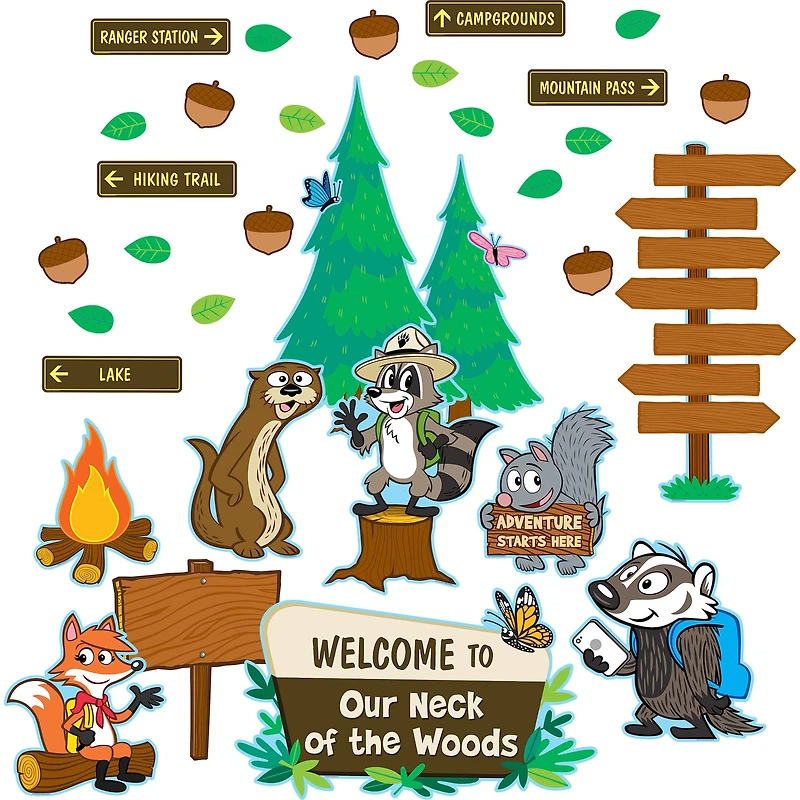 Ranger Rick® Welcome to Our Neck of the Woods Bulletin Board