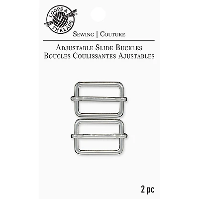Adjustable Slide Buckles By Loops & Threads®