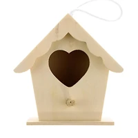 3.5" Wood Heart Birdhouse by Make Market®