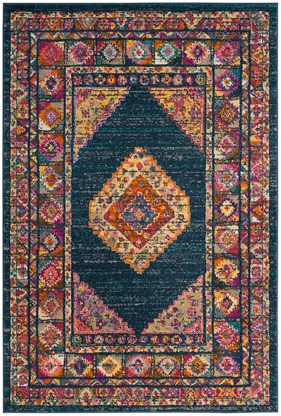 Madison Center Medallion 4' X 6' Area Rug