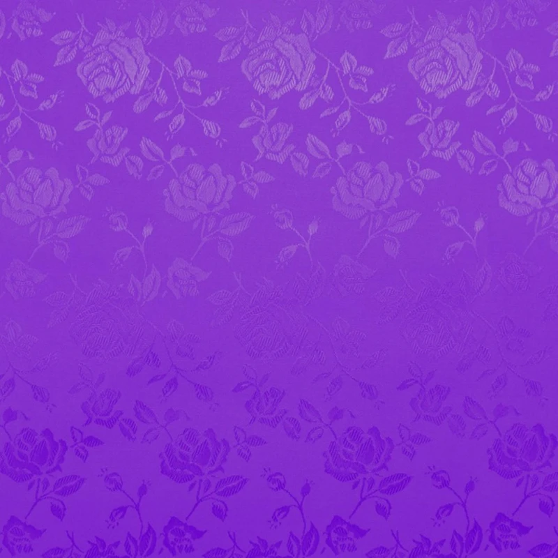 Purple Jacquard Satin