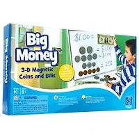 Big Money™ Magnetic Coins & Bills, 50 Pack