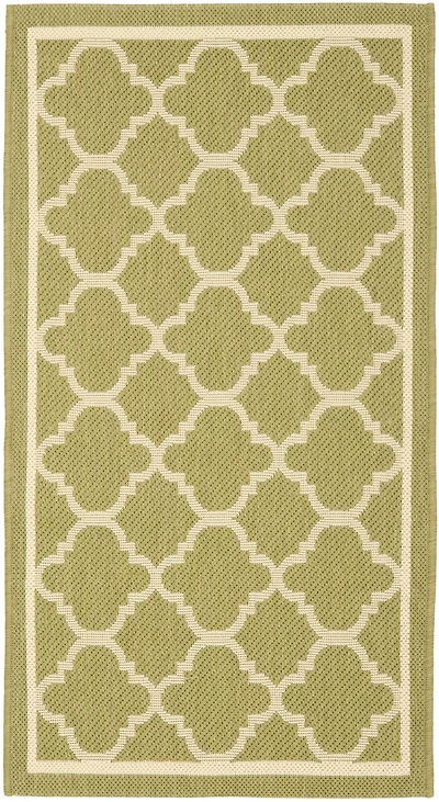 Courtayrd Quatre Border 2'-7" X 5' Area Rug