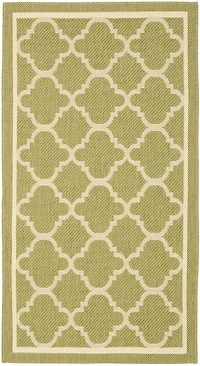 Courtayrd Quatre Border 2'-7" X 5' Area Rug