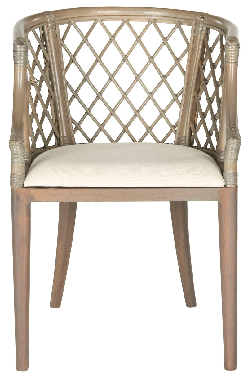 Carlotta Arm Chair in Brown