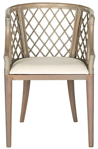 Carlotta Arm Chair in Brown