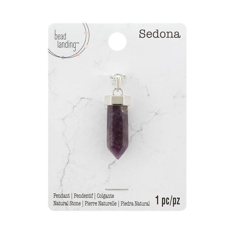 Sedona Amethyst Point Pendant by Bead Landing™