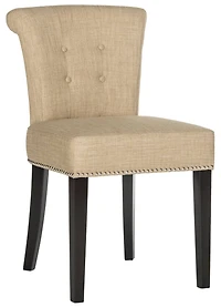 Sinclair Ring Chair Set of 2 in Beige