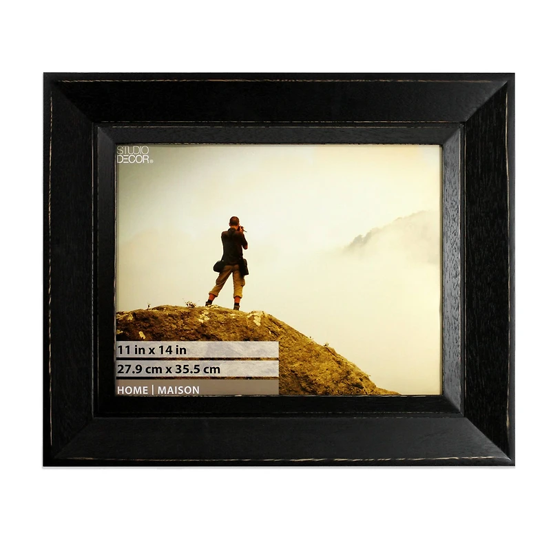 Home Black Angled Frame by Studio Décor