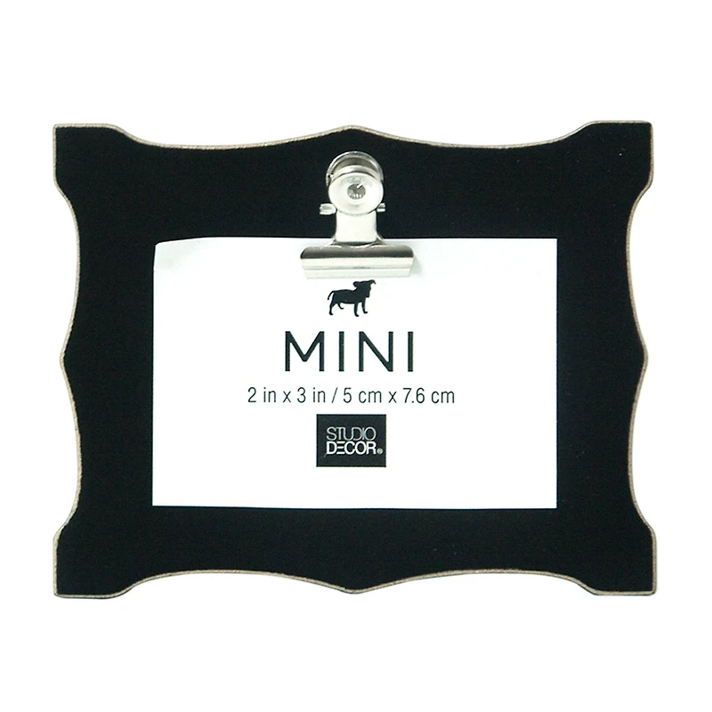 Black Mini Clip Frame by Studio Décor®
