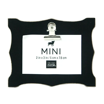 Black Mini Clip Frame by Studio Décor®