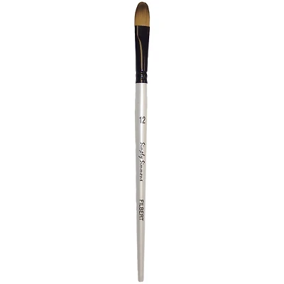 Simply Simmons Short Handle Filbert Brush