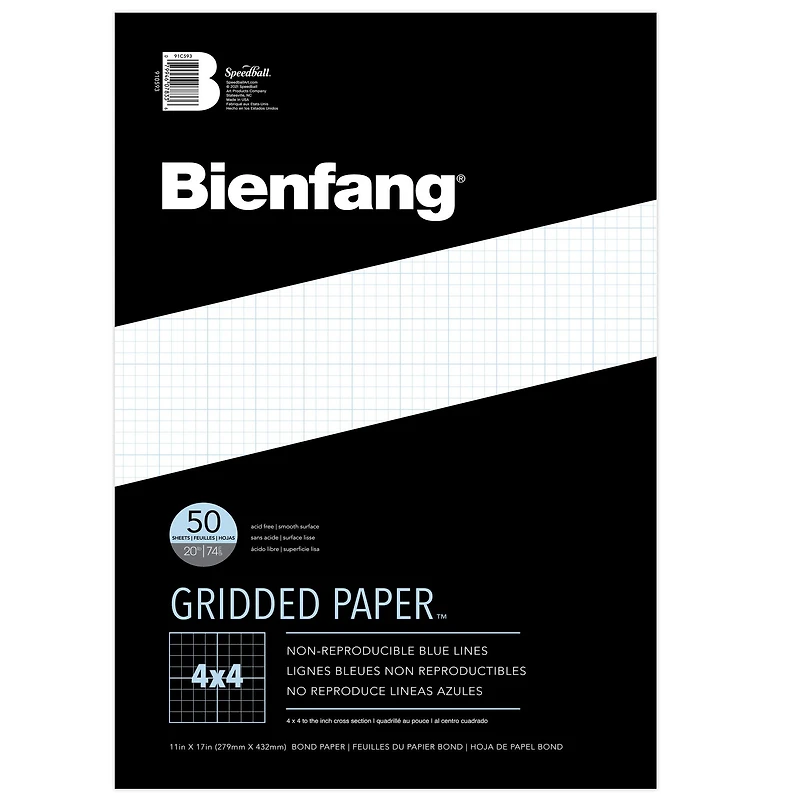 Bienfang® Designer Gridded Paper Pad