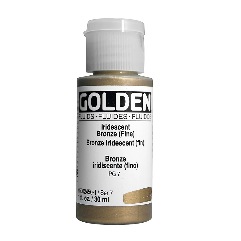 Golden® Iridescent Fluid Acrylics
