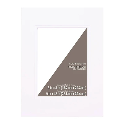 9" x 12" Double Mat By Studio Décor