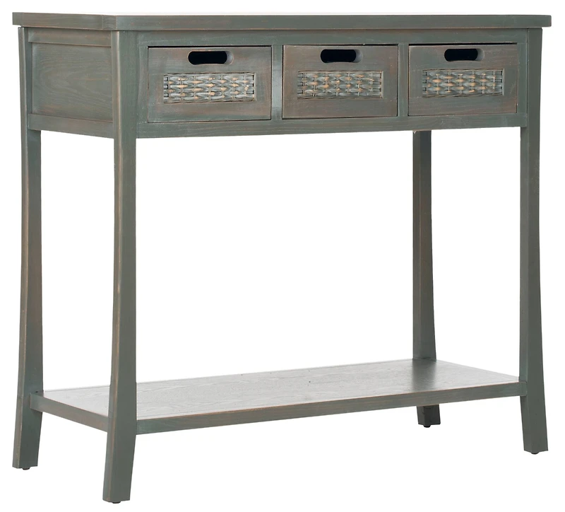 Autumn 3 Drawer Console in French Grey