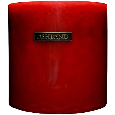 Juicy Apple Mottled Pillar Candle by Ashland® Decor Scents™