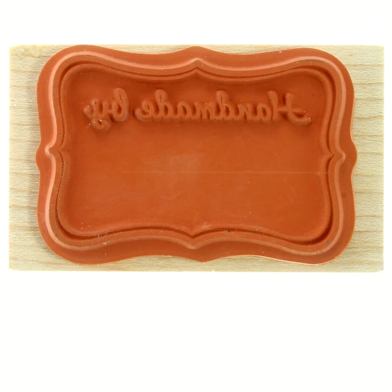 Handmade By Wood Stamp by Recollections™