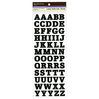 Black Small Font Alphabet Stickers by Recollections™