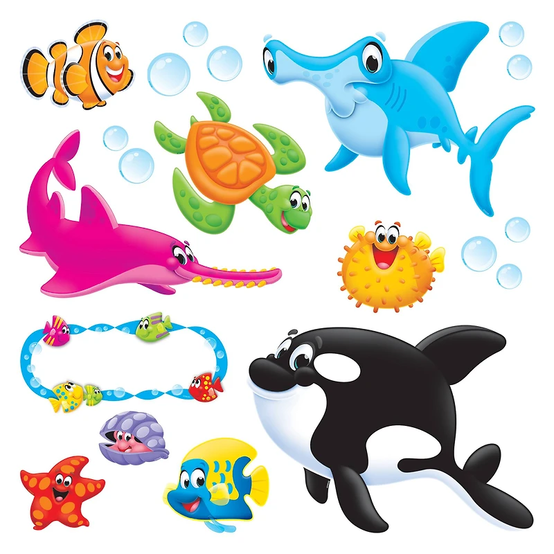Trend Enterprises Sea Buddies™ Bulletin Board Set