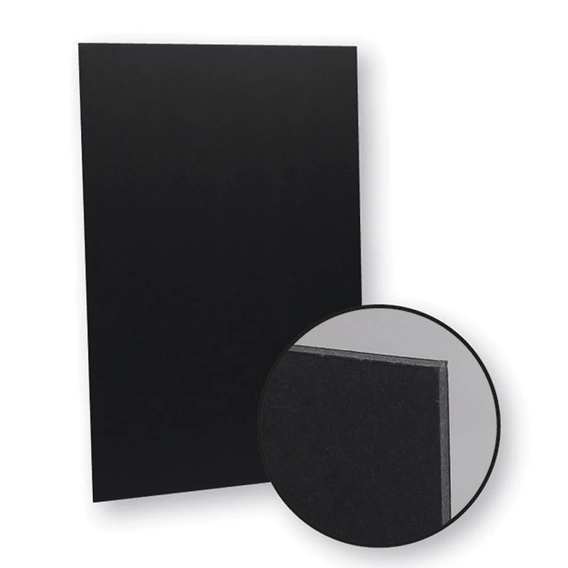 Flipside 20" x 30" Black on Black Foam Board, 10 Pack