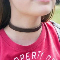 Triumph Brown Leather Strip By Bead Landing™