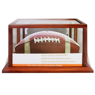 Football Display Case With Mirror Back by Studio Décor